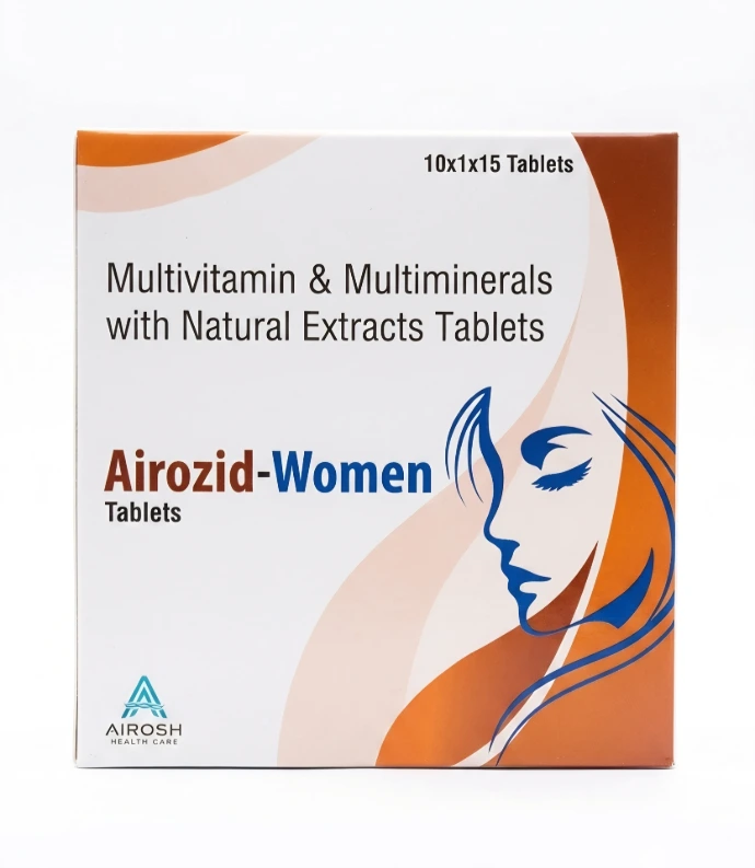 Airozid-Women Tablets – Women's Health Multivitamin Formulation