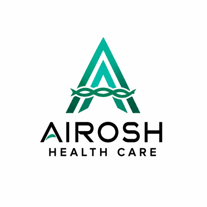 Airosh Healthcare official pharmaceutical company logo