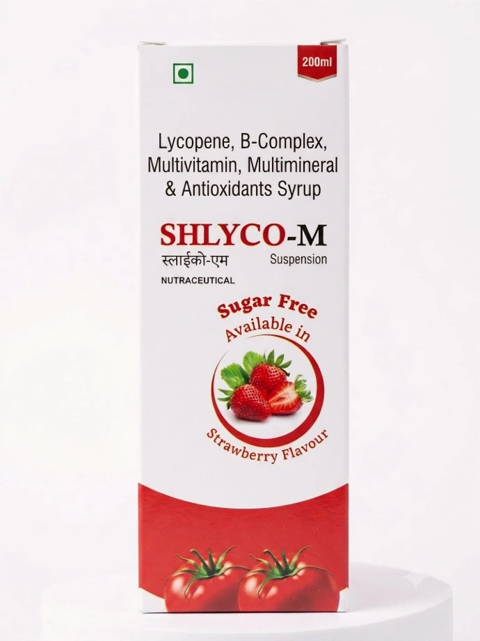 Shlyco-M Suspension – Multivitamin and Multimineral Suspension